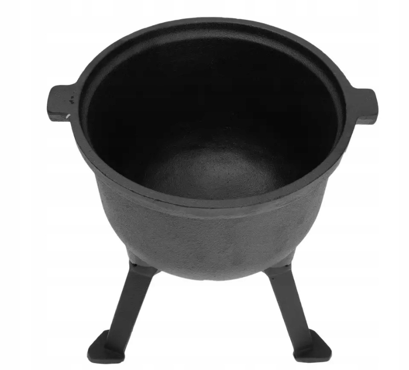 KOCIOŁEK ŻELIWNY 10L CZARNY STOJĄCY Pojemność 10 l