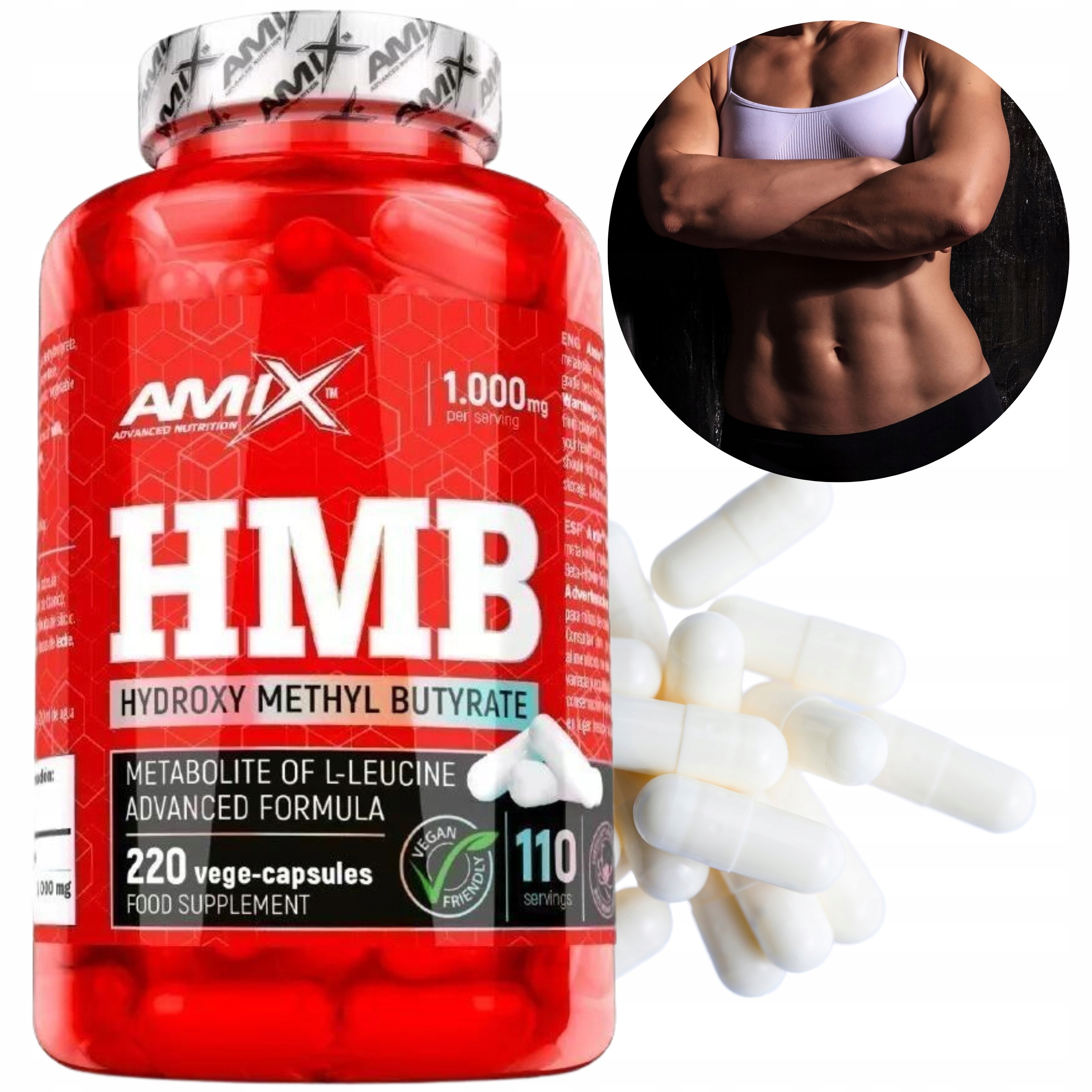 Hmb Hubnutí Regenerace Antikatabolik ochrana svalů Metabolit Leucin