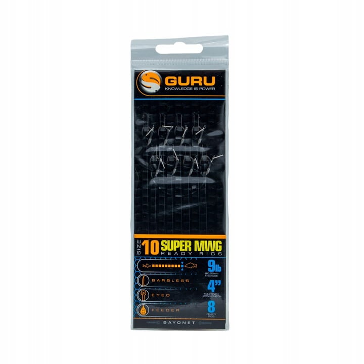 Guru Przypony Smwg Bayonets z Wkrętem 10cm roz. 12 (0.19mm)