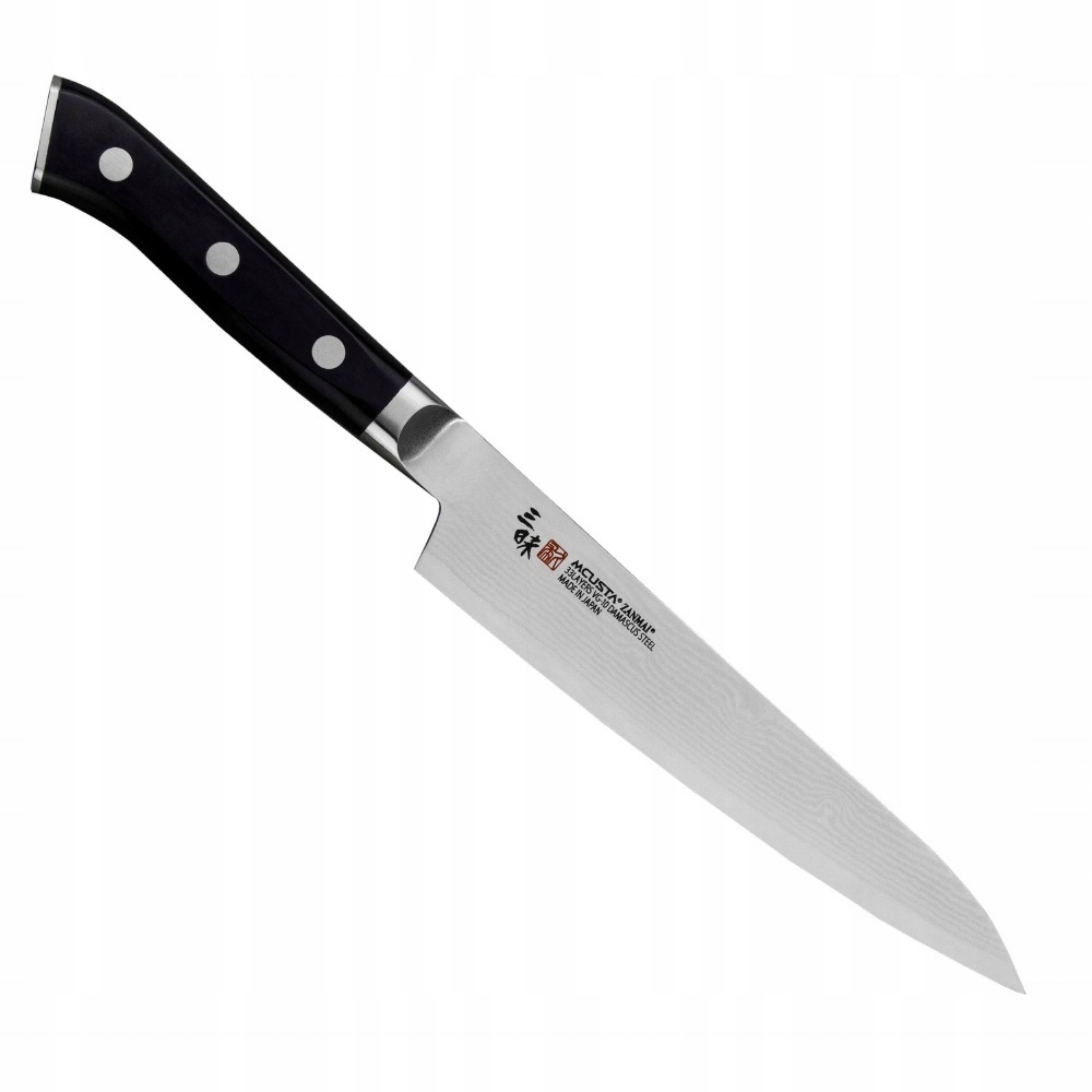 Mcusta Zanmai Classic Damascus VG-10 Pakka Japonský univerzálny nôž 15 cm