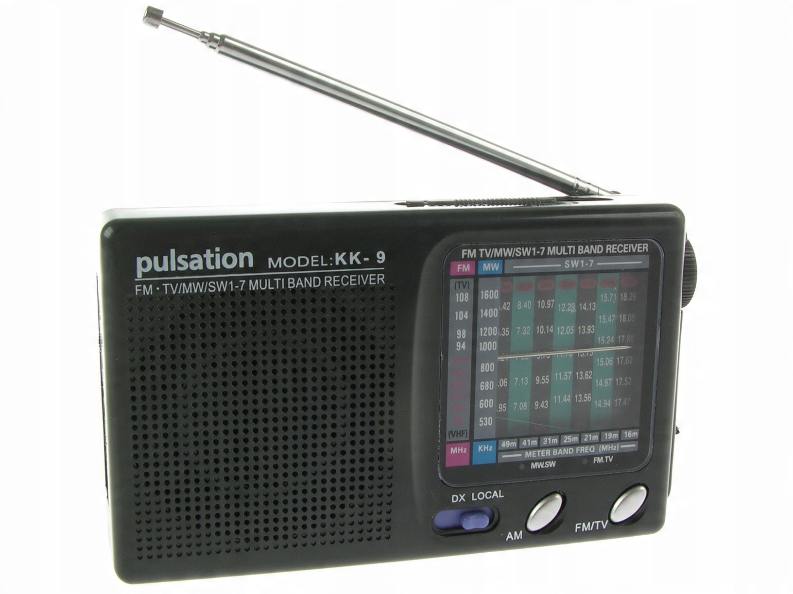

Radio Przenośne Skala Na Baterie Małe Fm Am Sw