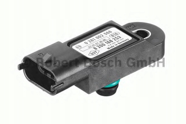 Bosch 0 281 002 566 Czujnik, ciśnienie w kolektorze dolotowym
