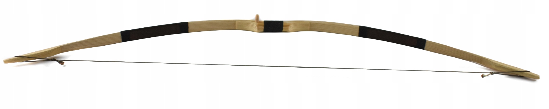 ŁUK DREWNIANY 115cm 5 STRZAŁ + TARCZA ZESTAW BRĄZ Marka inna