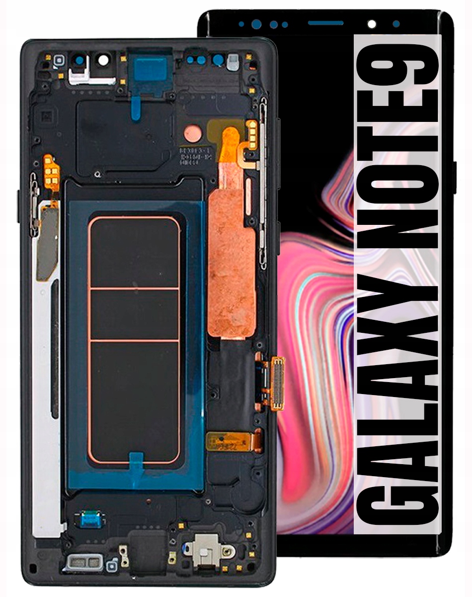 Displej Pro Samsung Galaxy Note 9 N960 N960F Oled LCD Rámeček
