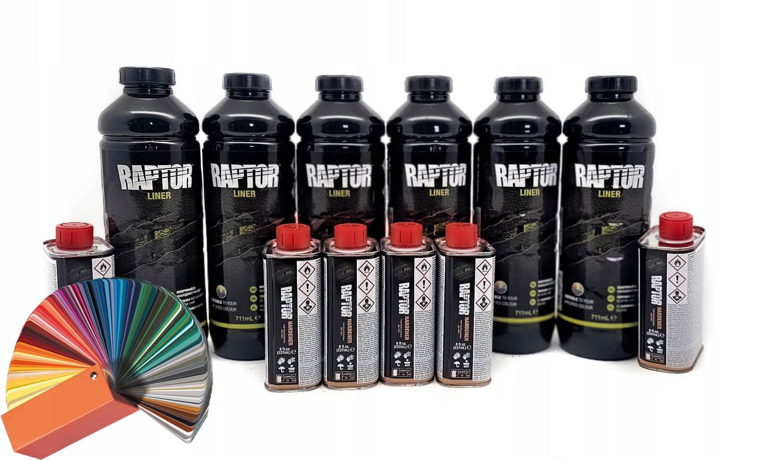 Raptor U-pol 6 Kompletów Kolor Dowolny Środek Ochronny