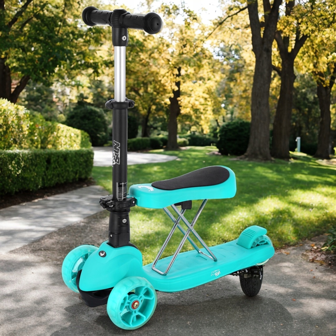 HULAJNOGA TRÓJKOŁOWA DZIECIĘCA KOŁA LED BALANSOWA 2W1 DLA DZIECI Marka Nils Extreme