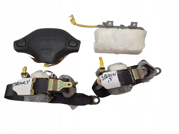 DAIHATSU SIRION 98- ZESTAW AIRBAG PODUSZKI POWIETRZNE PASY BEZPIECZEŃSTWA