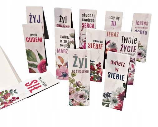ZAKŁADKI DO KSIĄŻKI MAGNETYCZNE PREZENT URODZINY