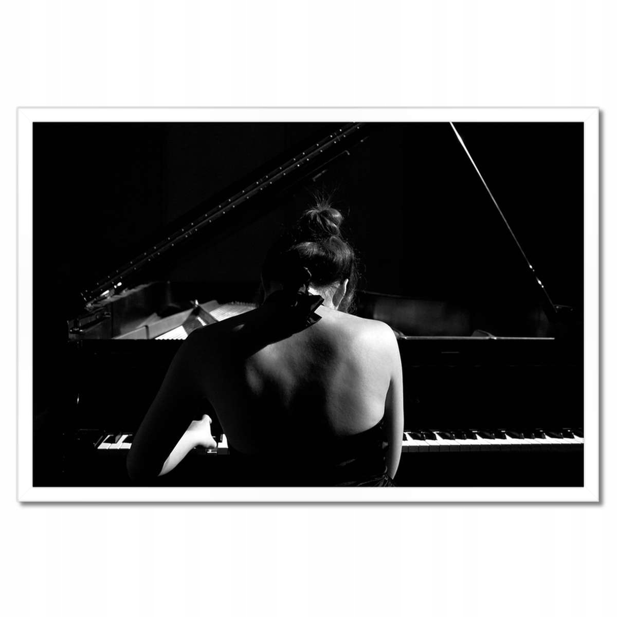 Plakáty v rámu 60x40 Hudba moje láska Vášeň