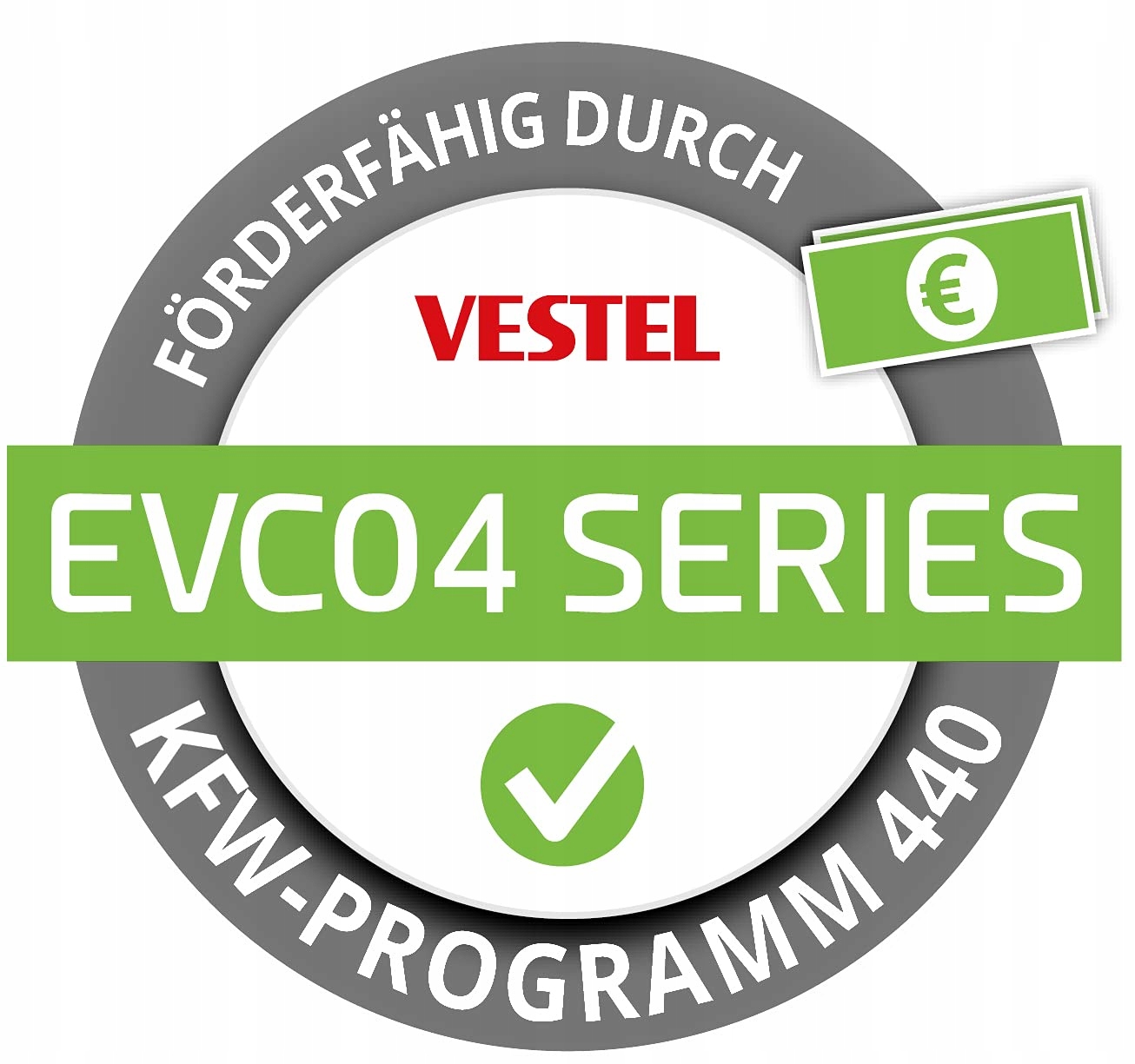 Vestel eMobility Wallbox EVC04-AC11SW-T2P stacja Maksymalna moc ładowania 11 kW