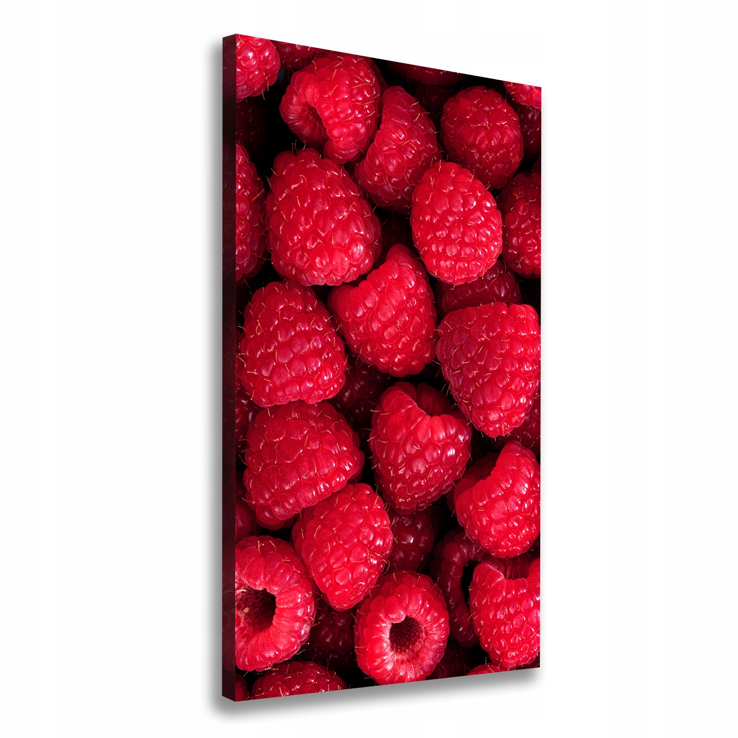 

Nowoczesny fotoobraz canvas na ramie Maliny 70x140