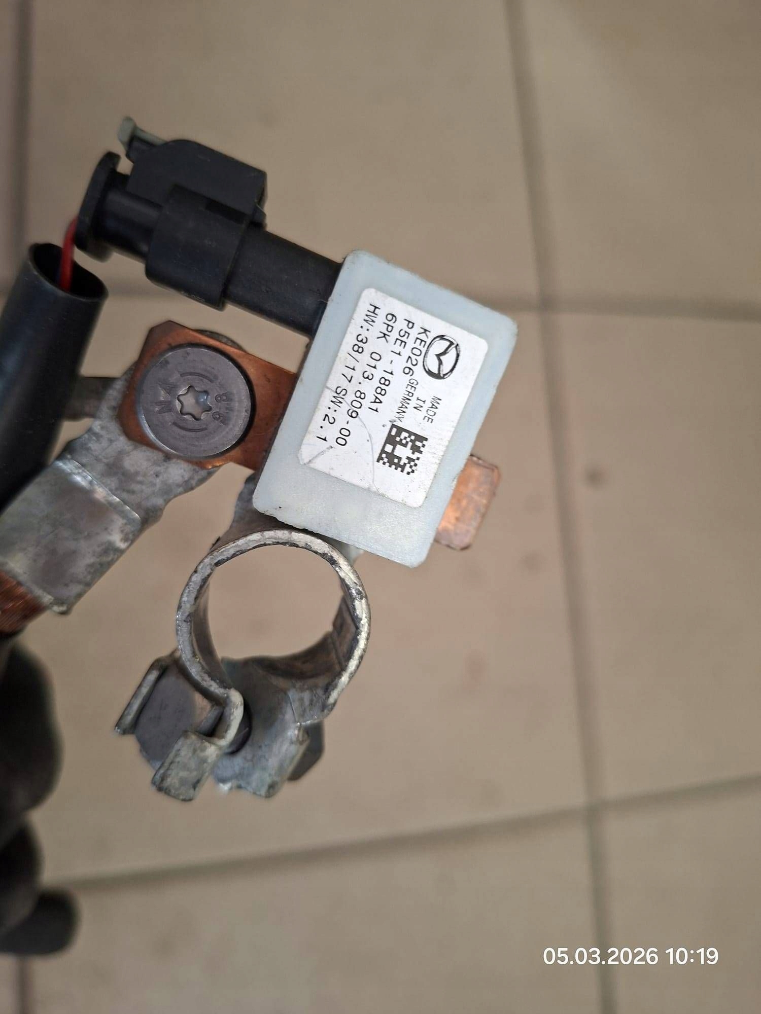 Batteriemanagement Sensor Mazda MX-30 P5E1-188A1