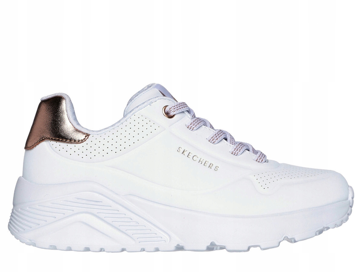 Buty damskie Skechers 310384LWHT Uno Lite Białe 32