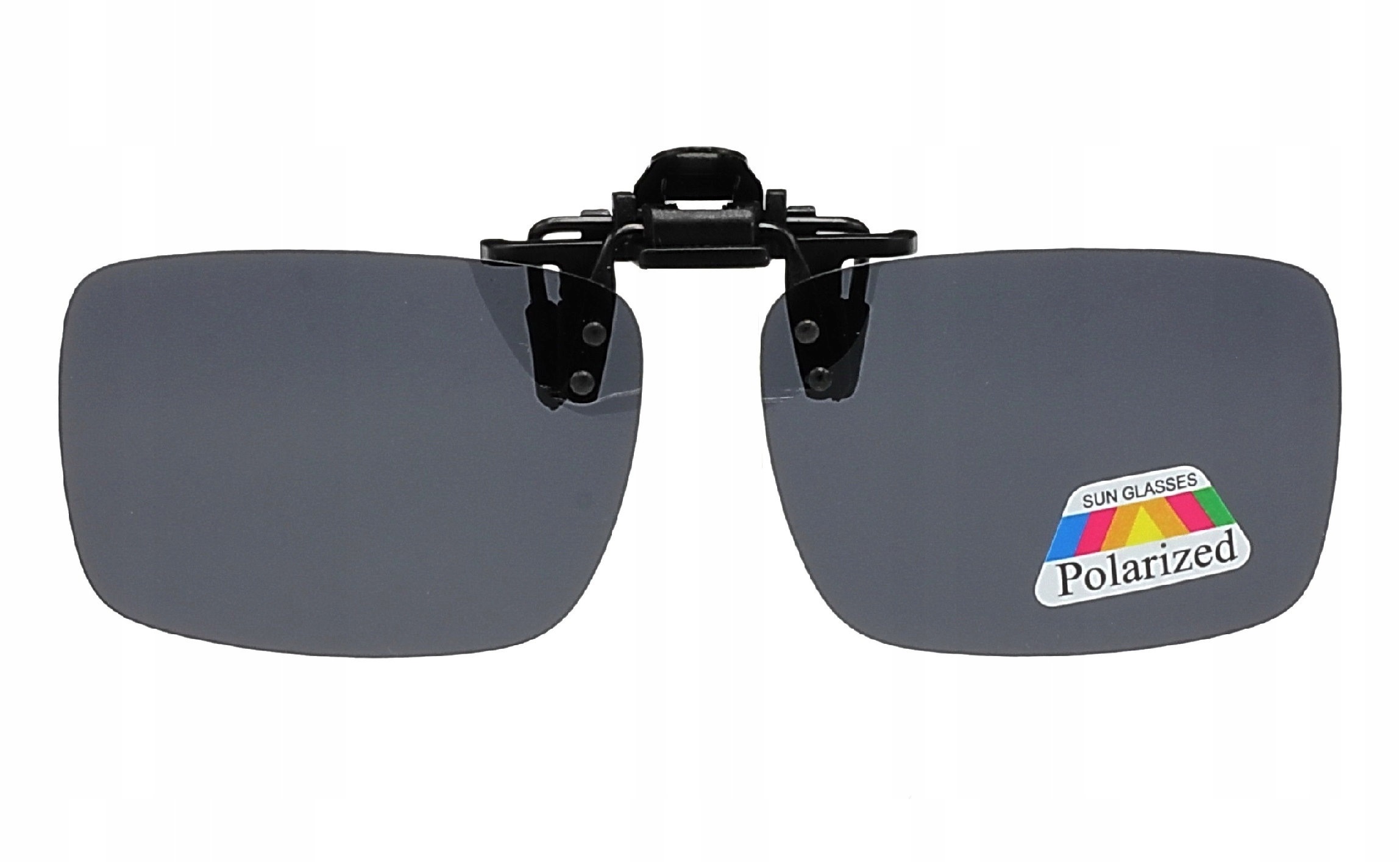 NAKŁADKI NA OKULARY POLARYZACYJNE PRZECIWSŁONECZNE UV400 UNIWERSALNE Z ETUI Marka inna