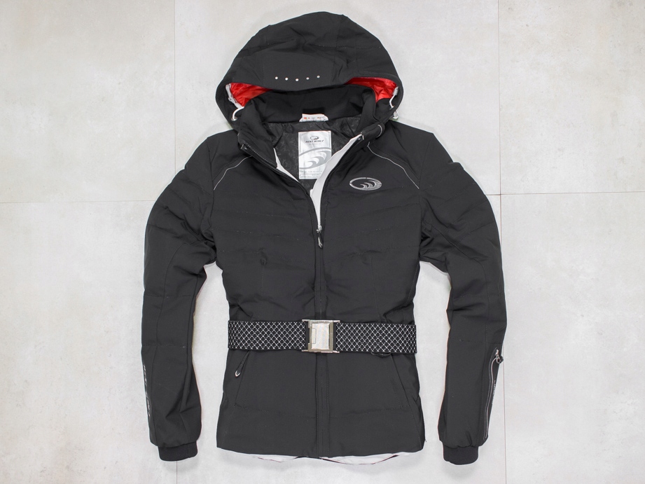 WEST SCOUT PUCH KURTKA NARTY DAMSKA CZARNA LOGO 36 Rozmiar 36