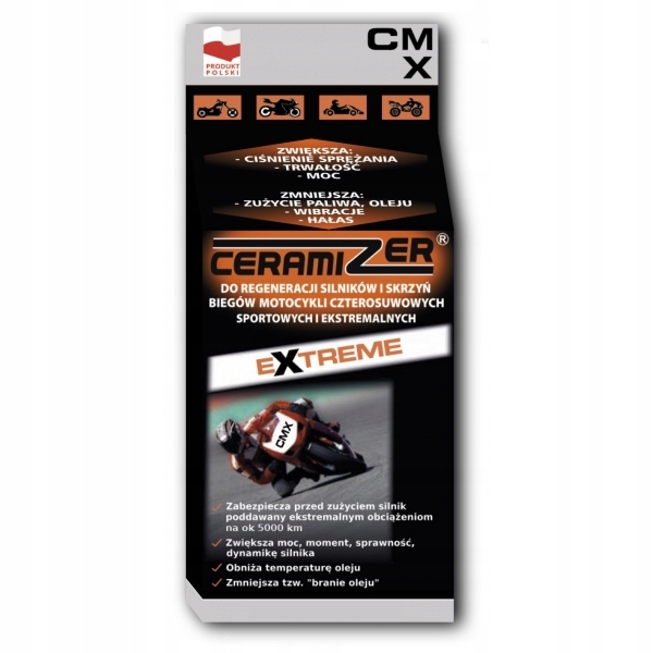 

Ceramizer CM-X Do Silników Motocykli Sportowych