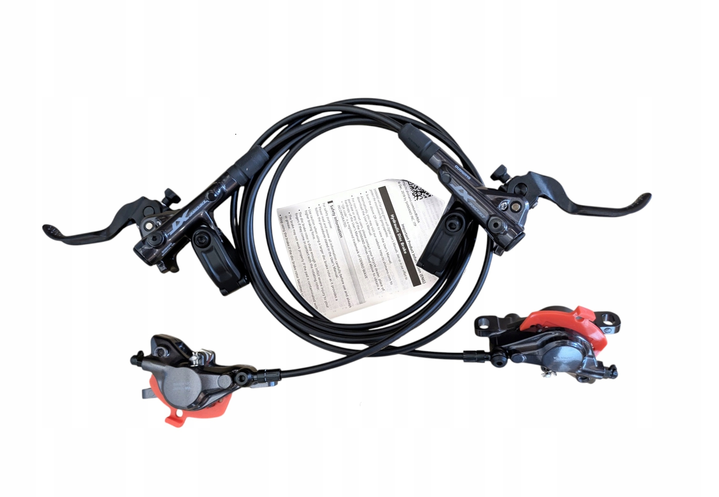 Hamulce Shimno Deore Xt BL-M8100, BR-M8100 Komplet