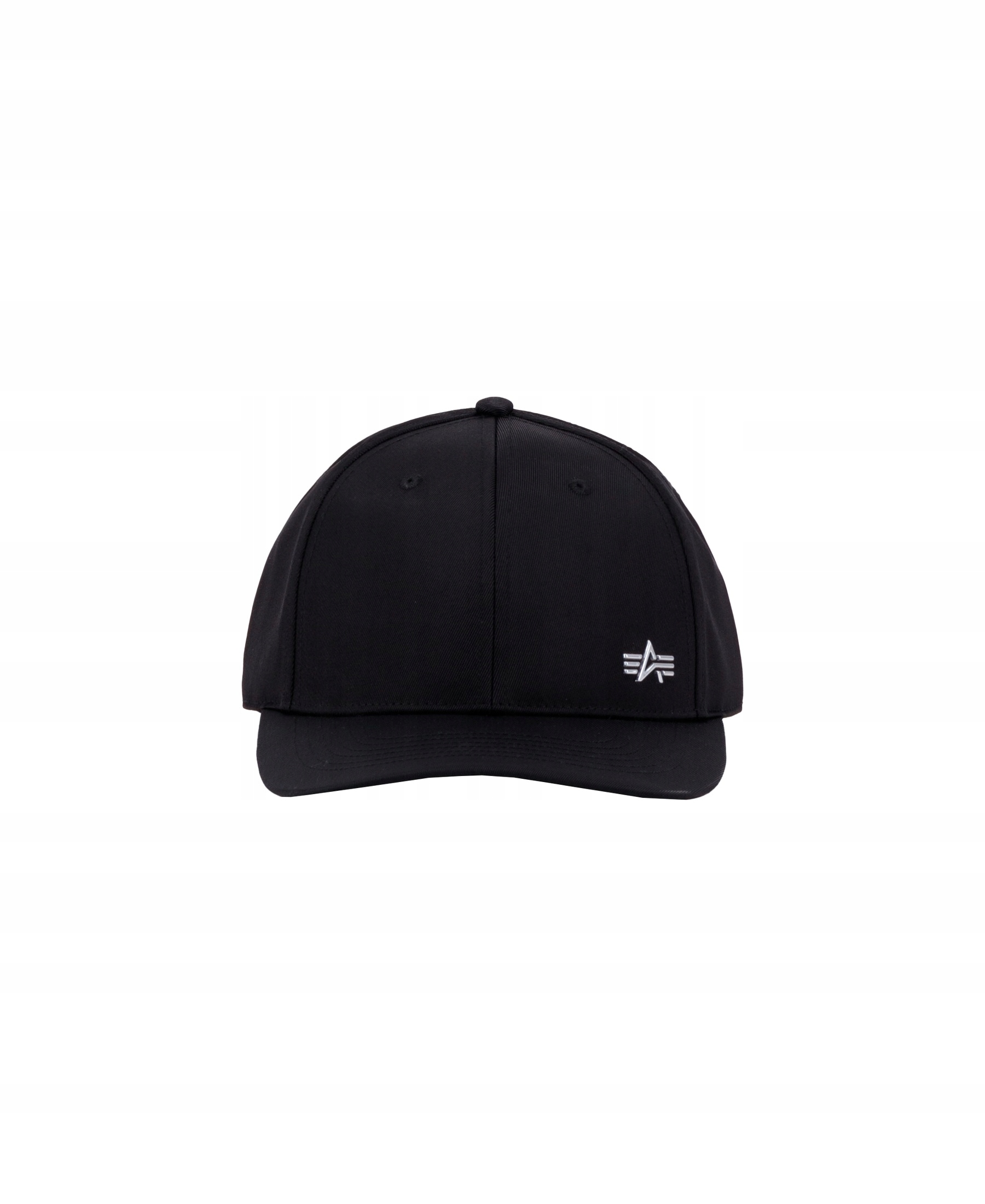 Kšiltovka Metal Label Cap černo stříbrná