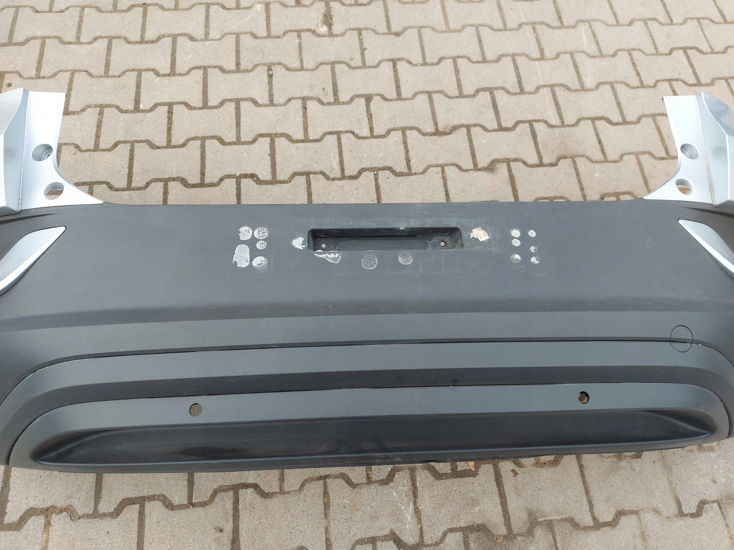 VW ID4 11A , 2024r SUV 5D bumper rear part grey LC7A
