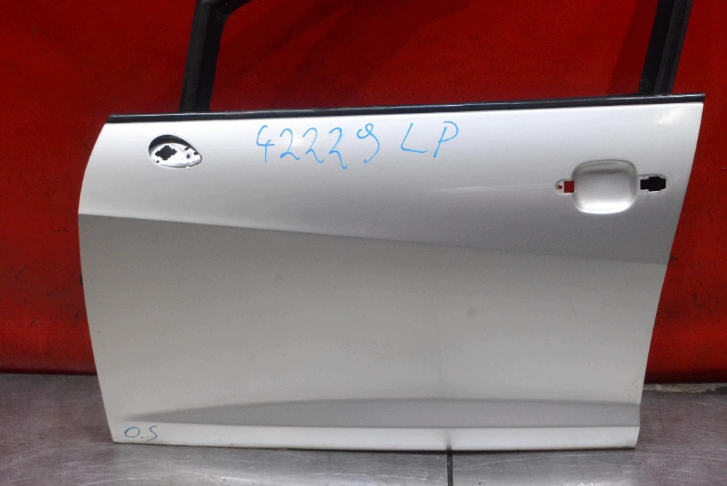 door left front front silver SEAT IBIZA 4 IV 6J 5D HB 08-12