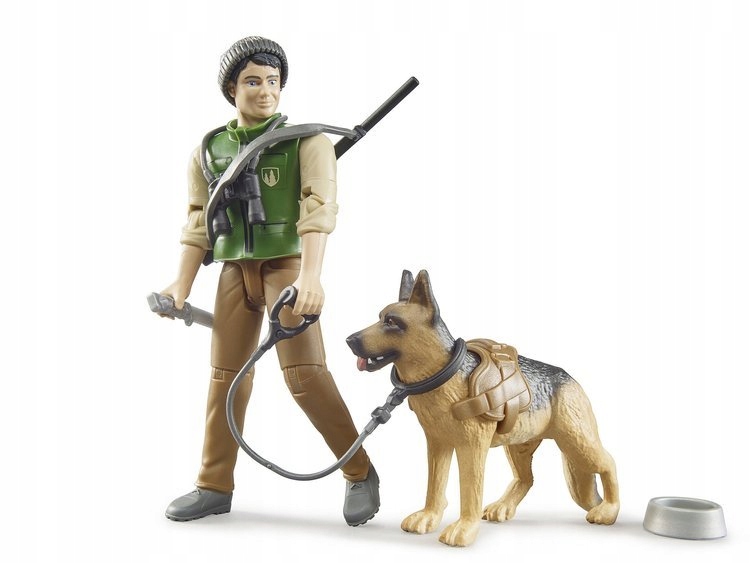 

Bruder 62660 Figurka leśnieczego z psem akcesoria