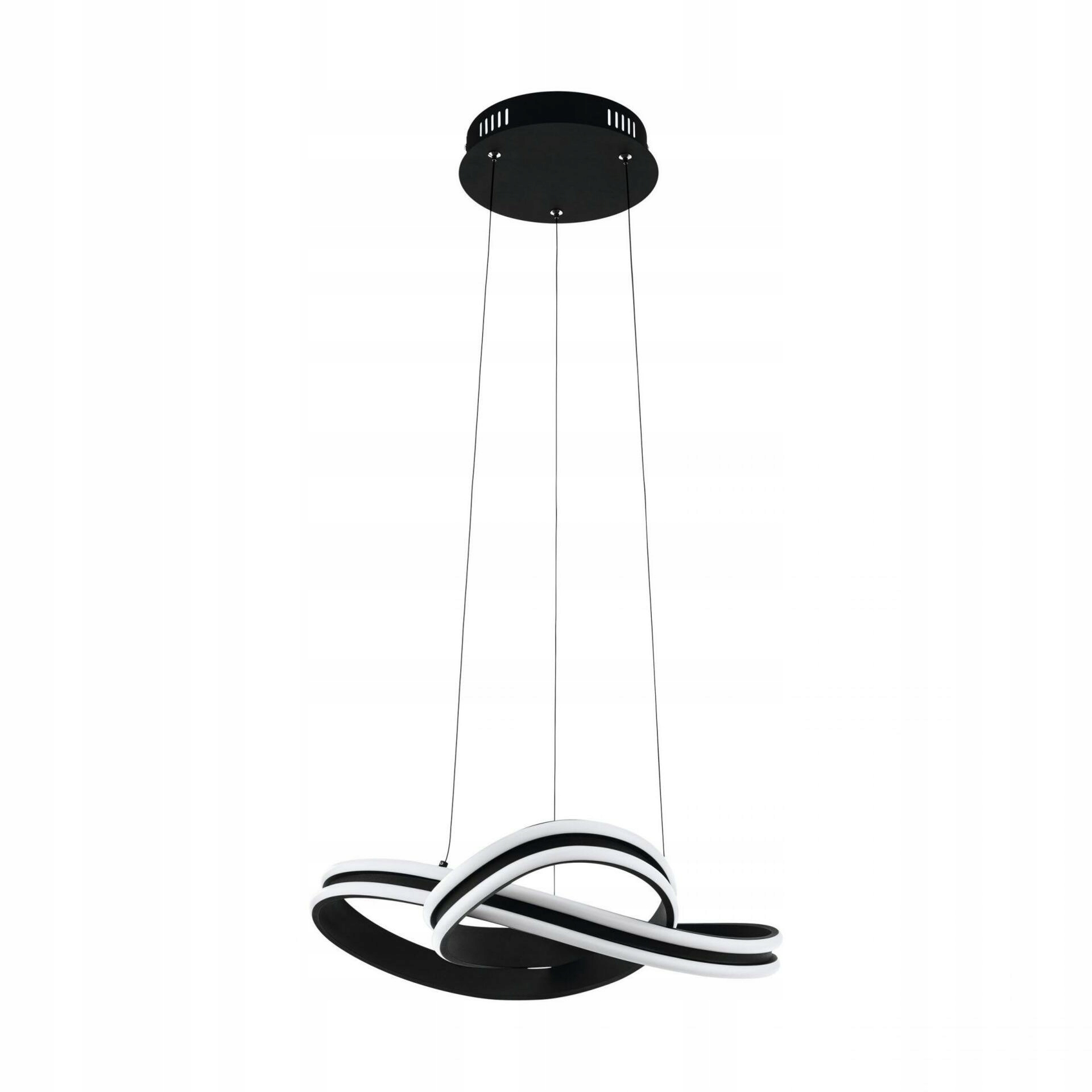 Závesné Led svietidlo Eglo Corredera čierna 36W 5000lm 3000K
