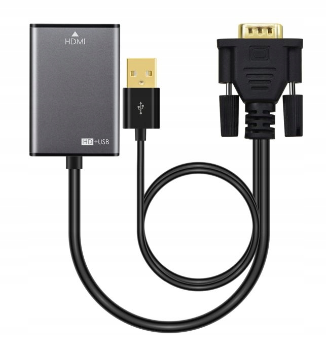 MicroConnect Vga adaptér 15pin Hdmi M-f
