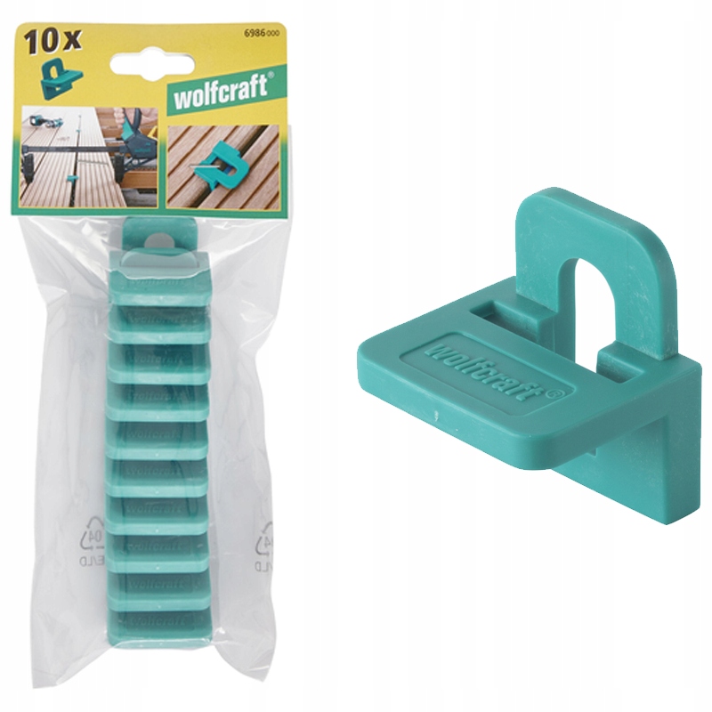 

Wolfcraft Zestaw 10 Rozpórek Taras WF6986000