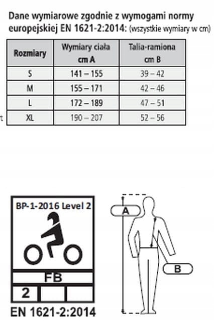Kamizelka ochronna żółwik START dla dorosłych Marka inna