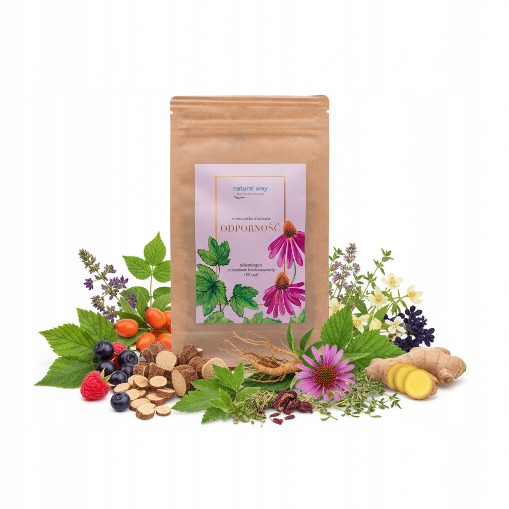 Čaj na imunitu 90 g 18 bylin adaptogen Natural Way