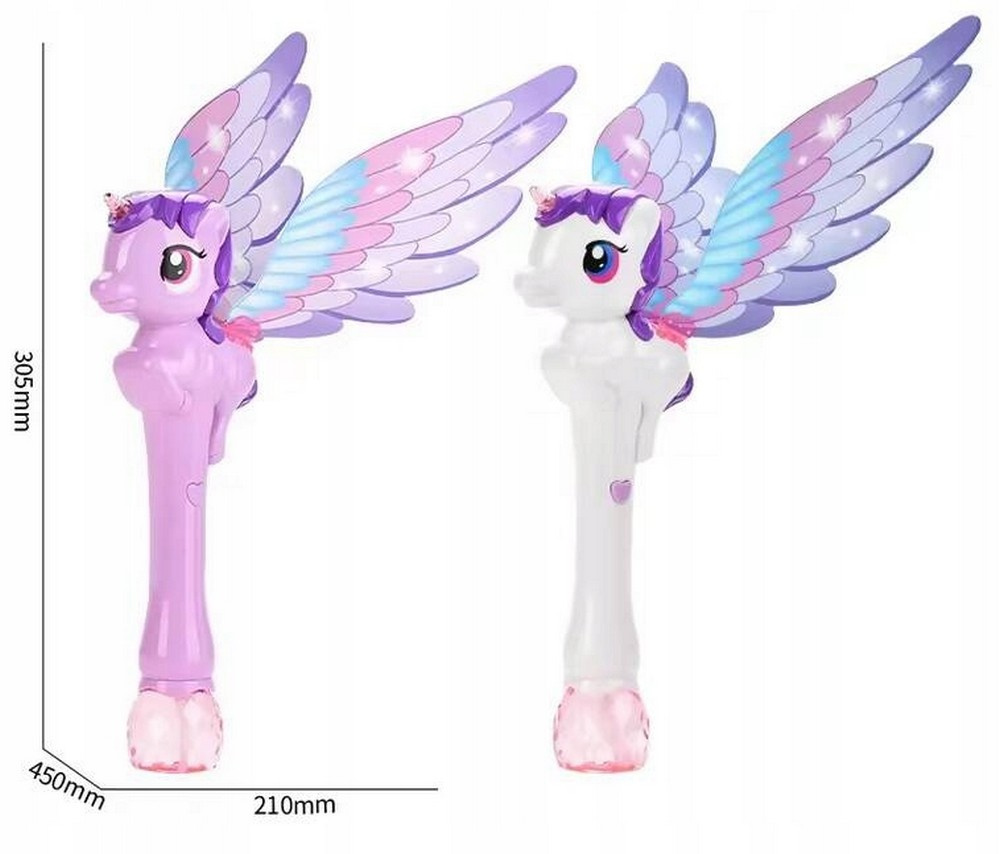 APARAT DO BANIEK MYDLANYCH AUTOMAT RÓŻDŻKA BAŃKI MYDLANE 2X PŁYN JEDNOROŻEC Wiek dziecka 3 lata +