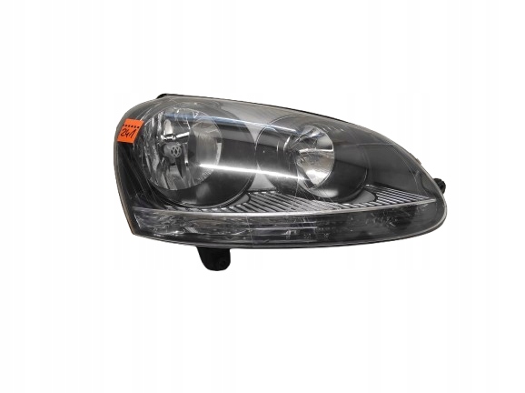 VW GOLF V 5 03- LAMPA PRAWA PRZÓD ZAMIENNIK CZARNA - CAŁA