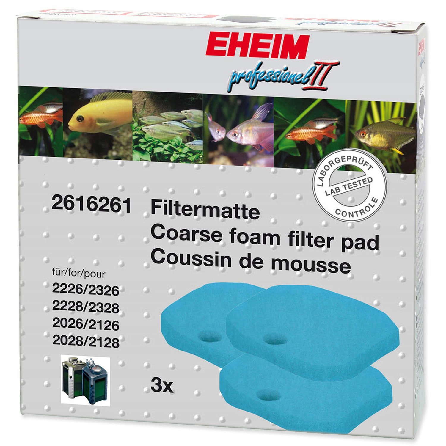 Levně Náplň Eheim molitan hrubý Experience 350 3ks