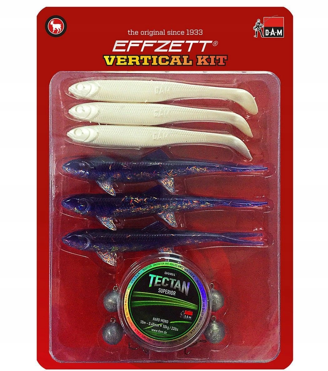 Zestaw przynęt Dam Effzett Vertical Kit