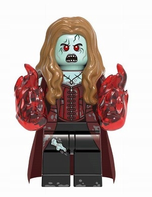 

Klocki figurka Zombie Scarlet Witch Wanda Maximoff
