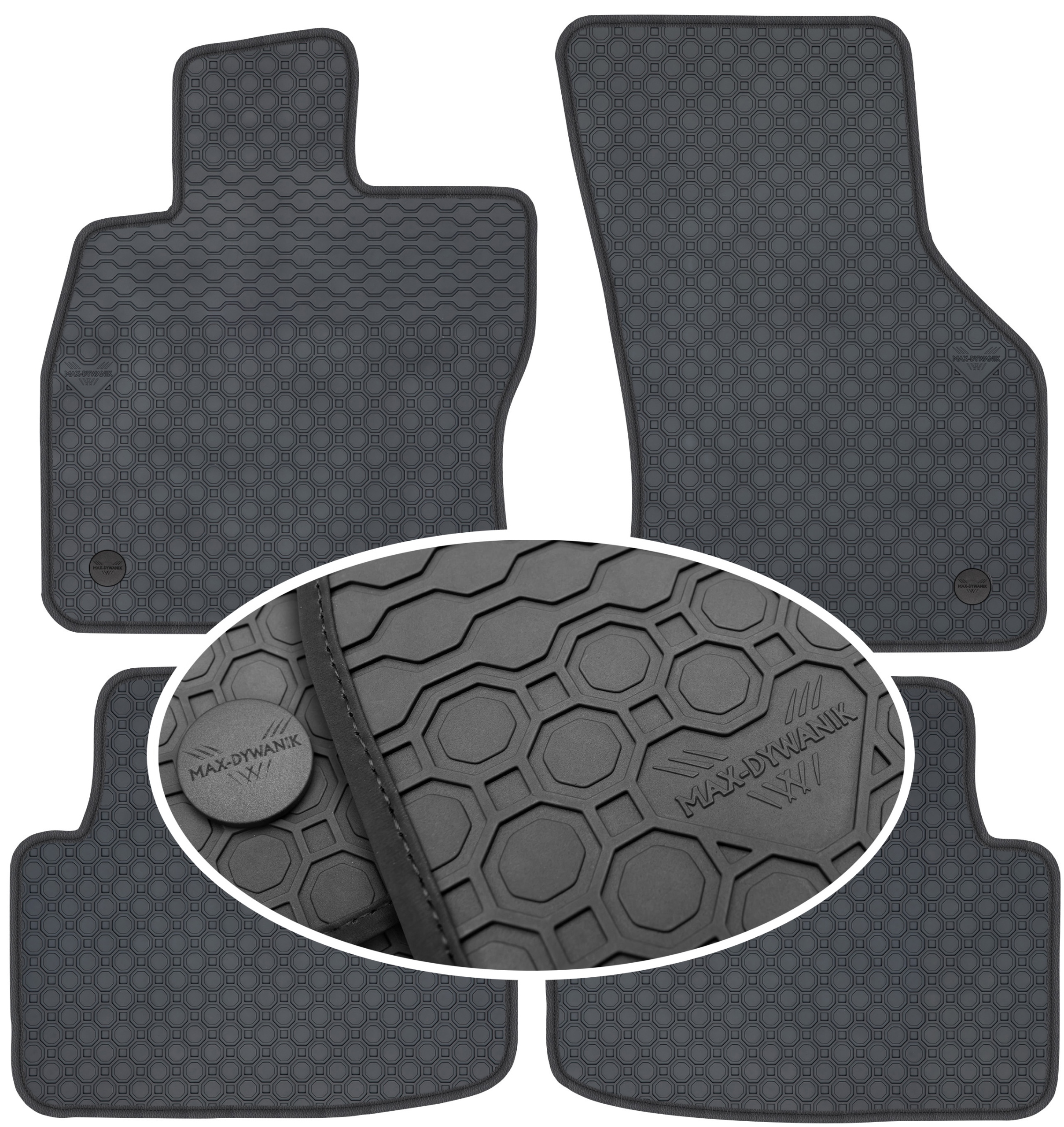 Škoda Octavia IV 2020 Gumový koberec PrimeLiner čierny