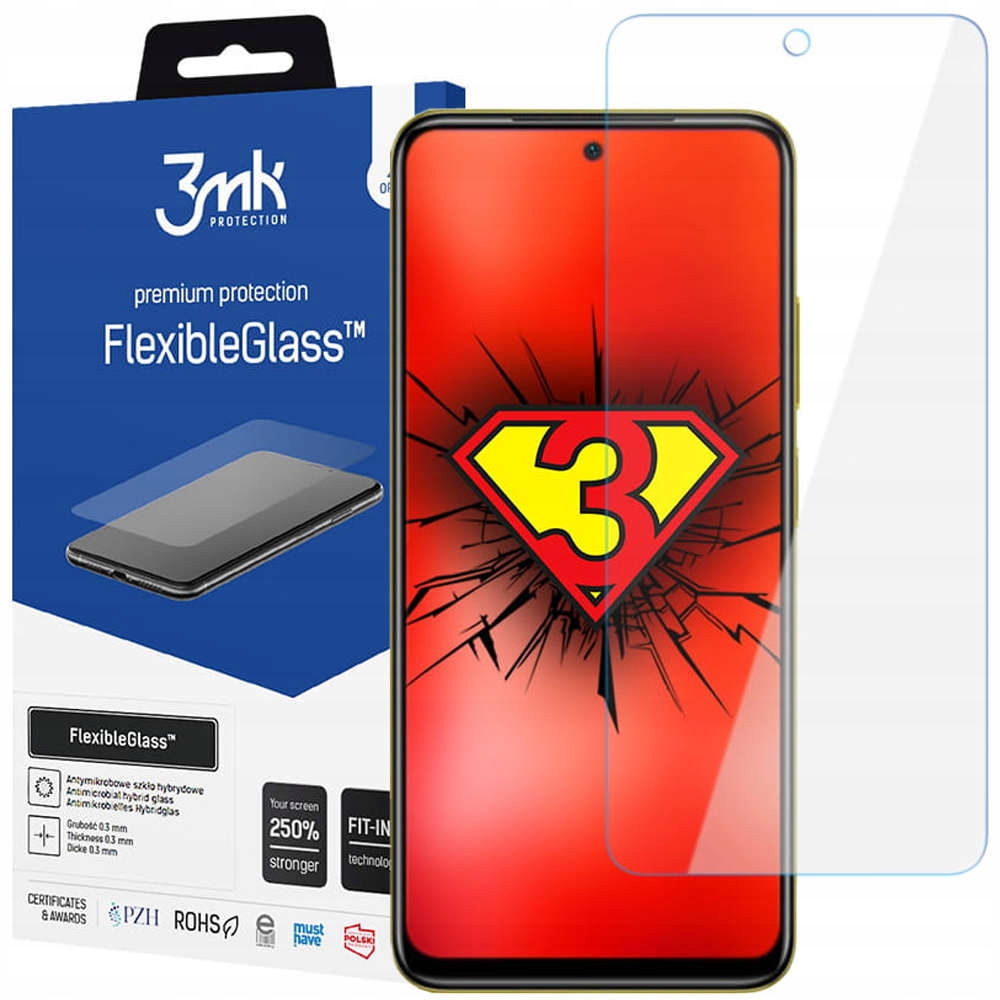 

3mk Szkło hybrydowe ochronne Flexible Glass 7H do