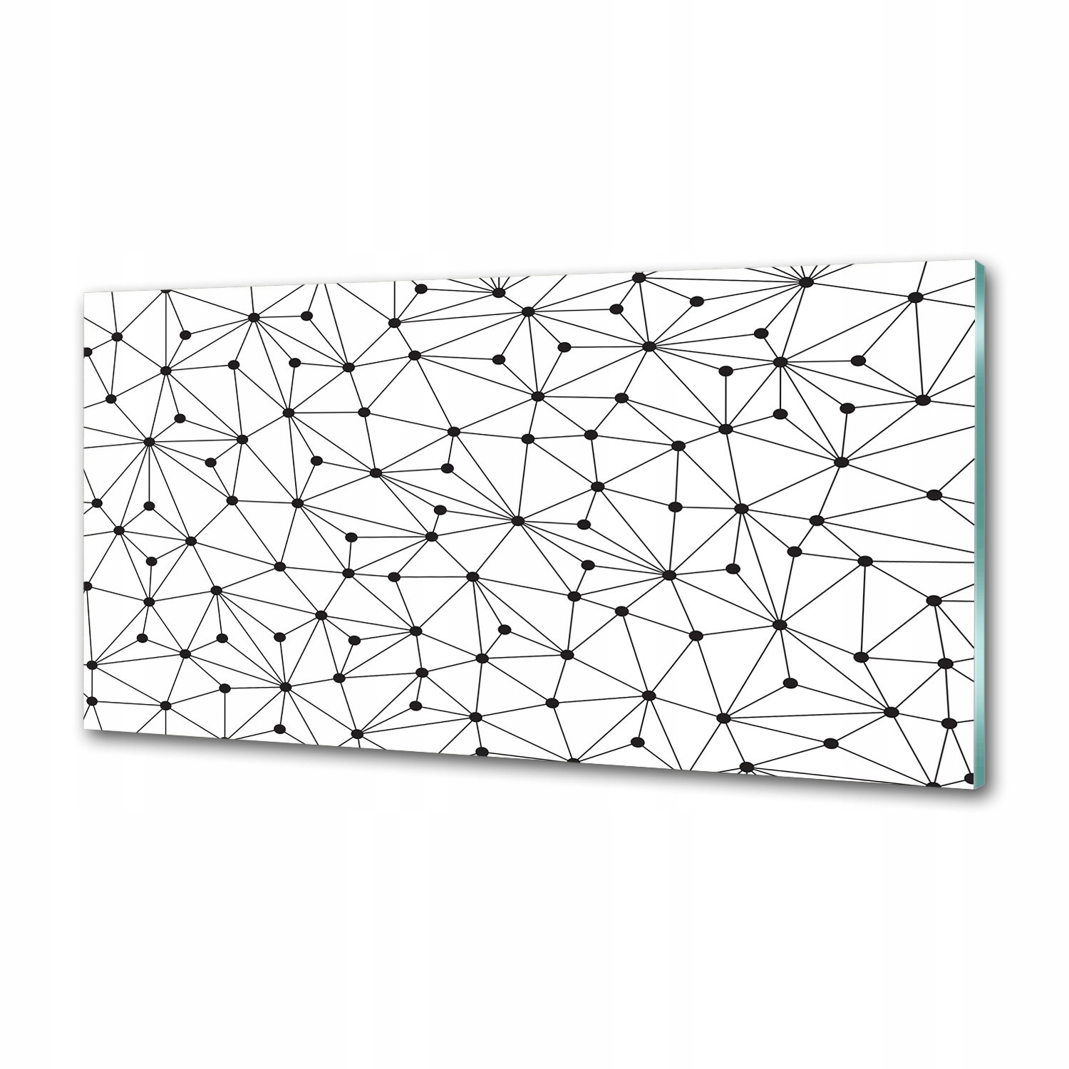 Panel do kuchyne Linky a kruhy 120 x 60 cm Lepidlo