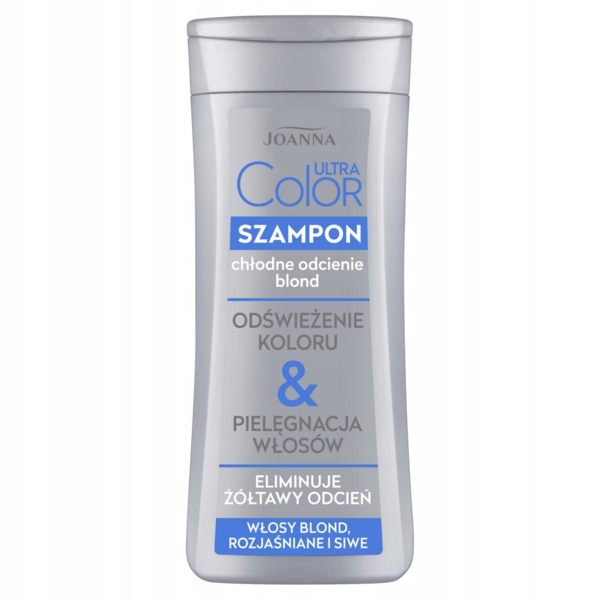 

Joanna Ultra Color szampon do włosów blond siwych