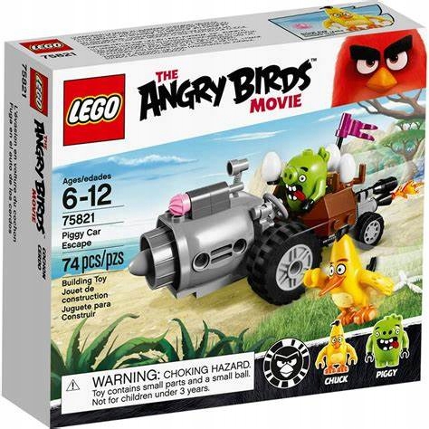 LEGO Angry Birds 75821 Ucieczka Samochodem Świnek