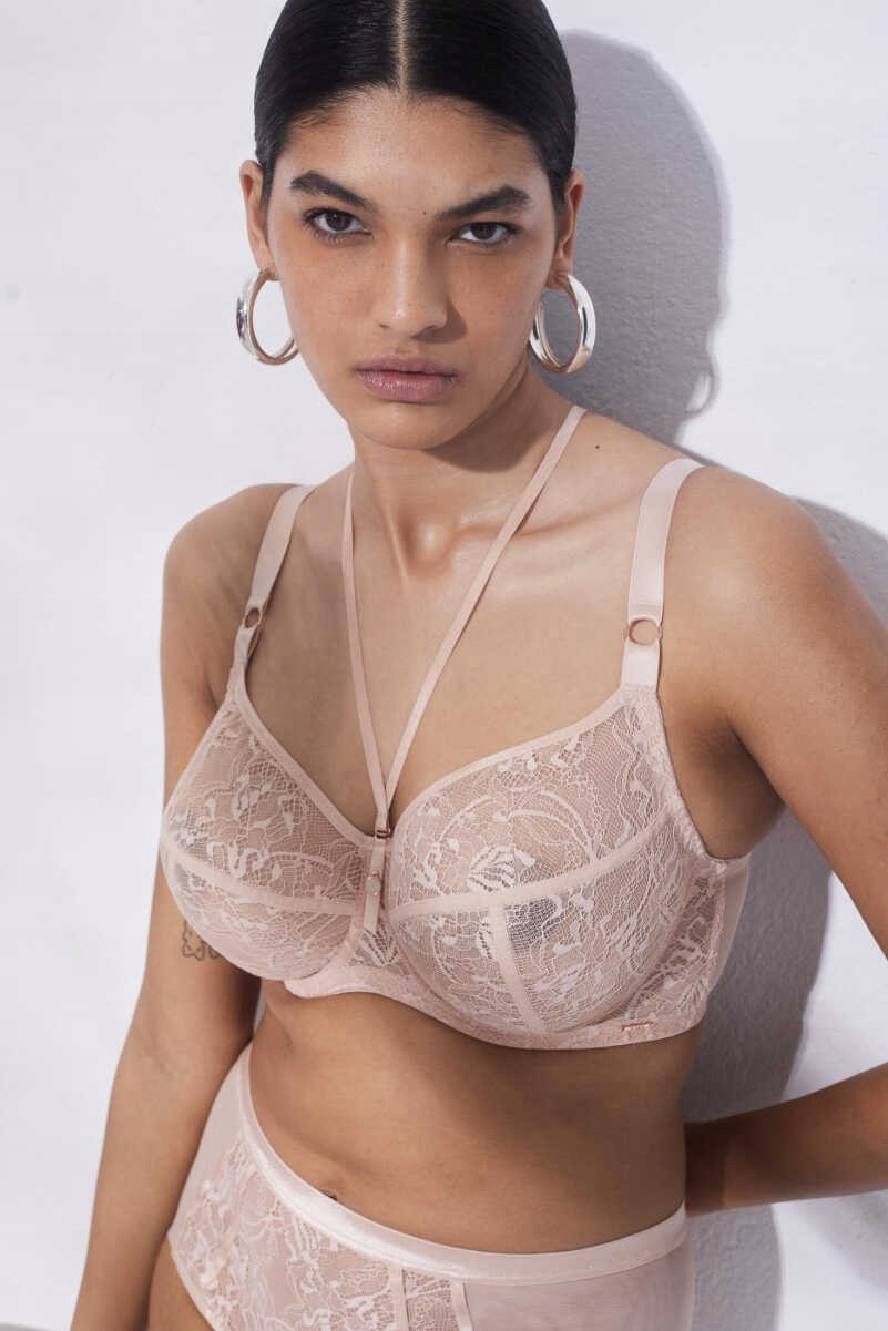 Měkká podprsenka s kosticemi Chiara Béžová Alles Béžová 80I