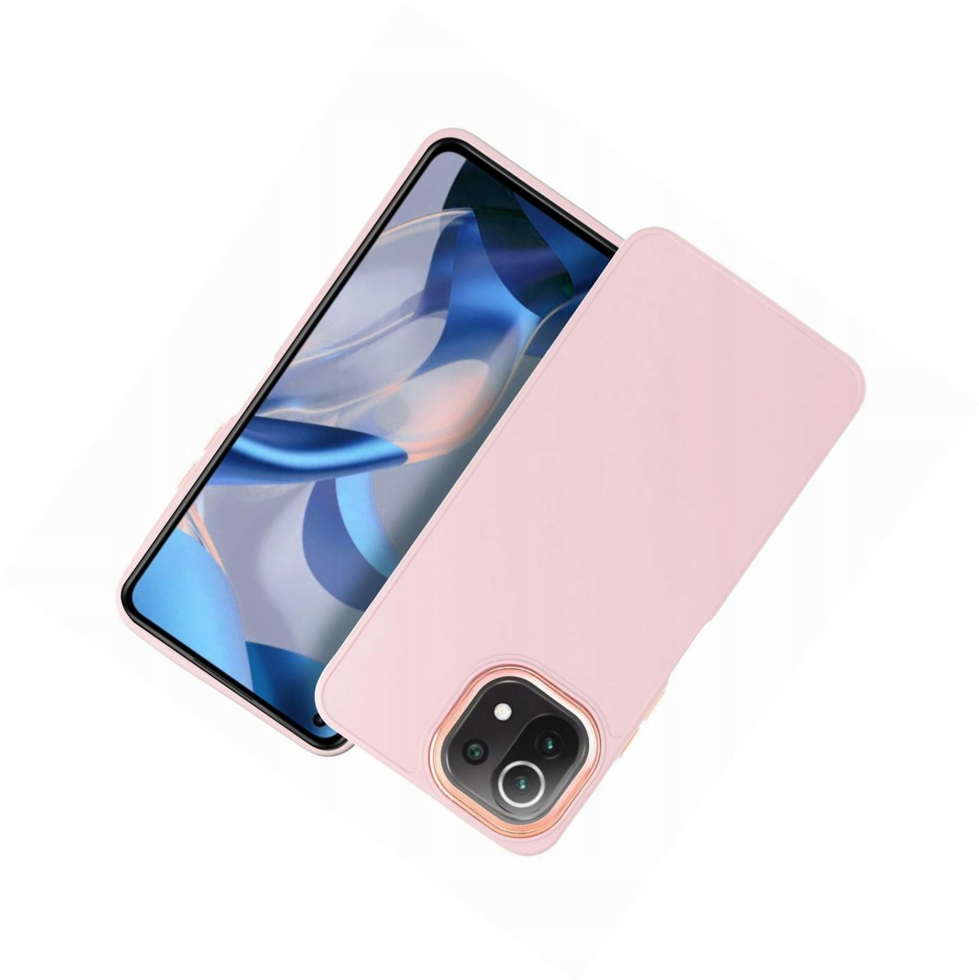 Etui silikonowe do Xiaomi Mi 11 Lite Frame