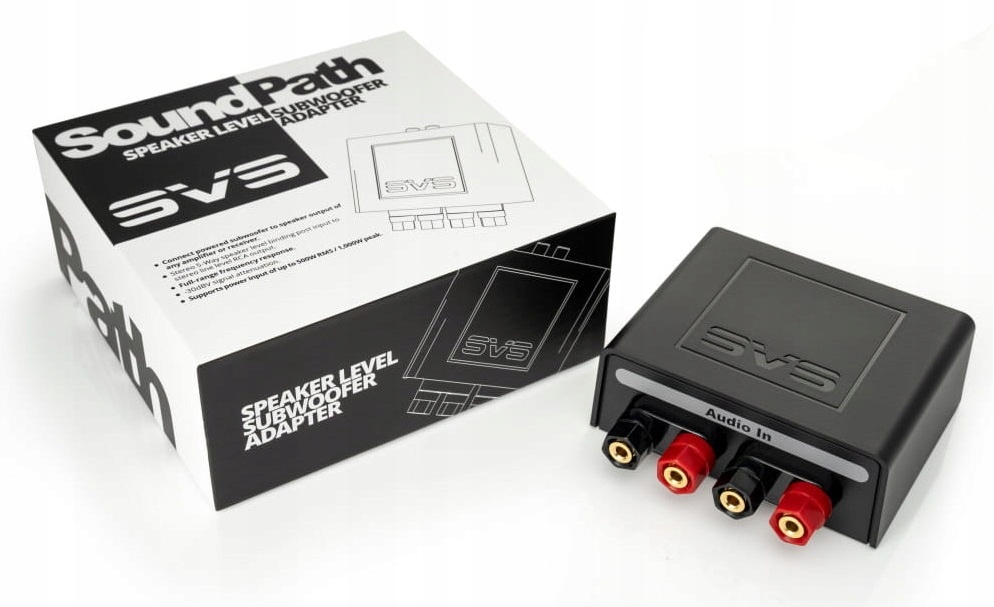 Svs Speaker Level Subwoofer Adapter poziomu sygnału głośnikowego/RCA SVS-96
