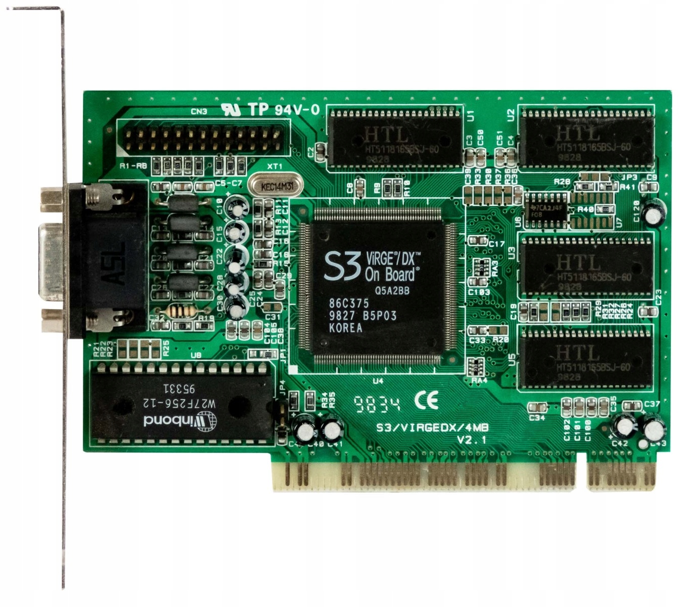 出品者と状態確認用 IODATA GA-PGDX4/PCI PCI ViRGE/DX 4MB