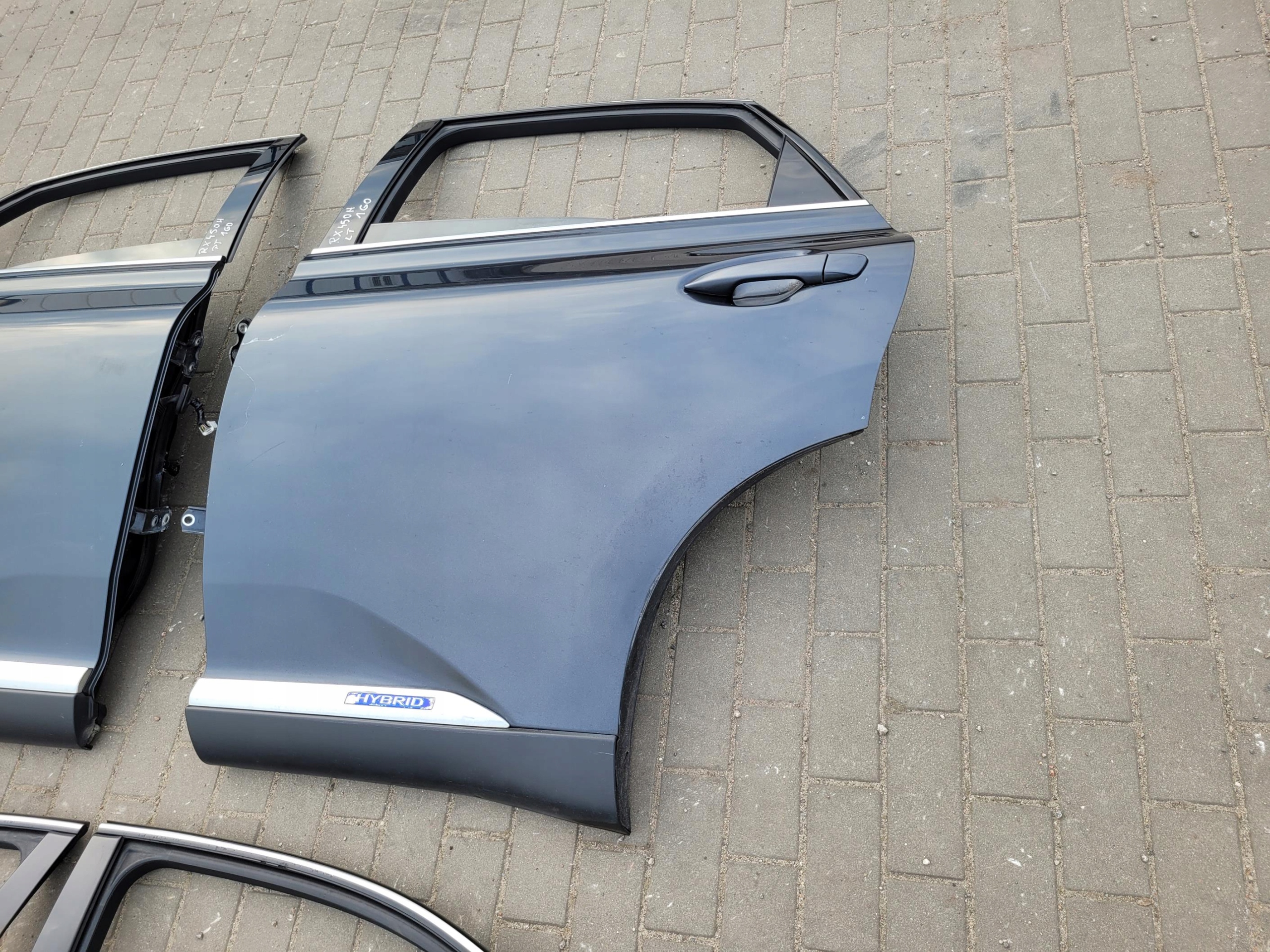 door rear part left rear. left LEXUS RX III RX450 H 1G0