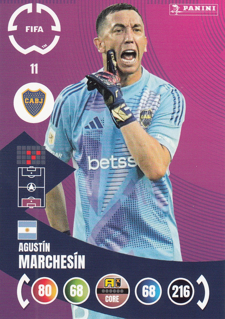 Fifa World Cup 2025 Team Mate Agustin Marchesin 11
