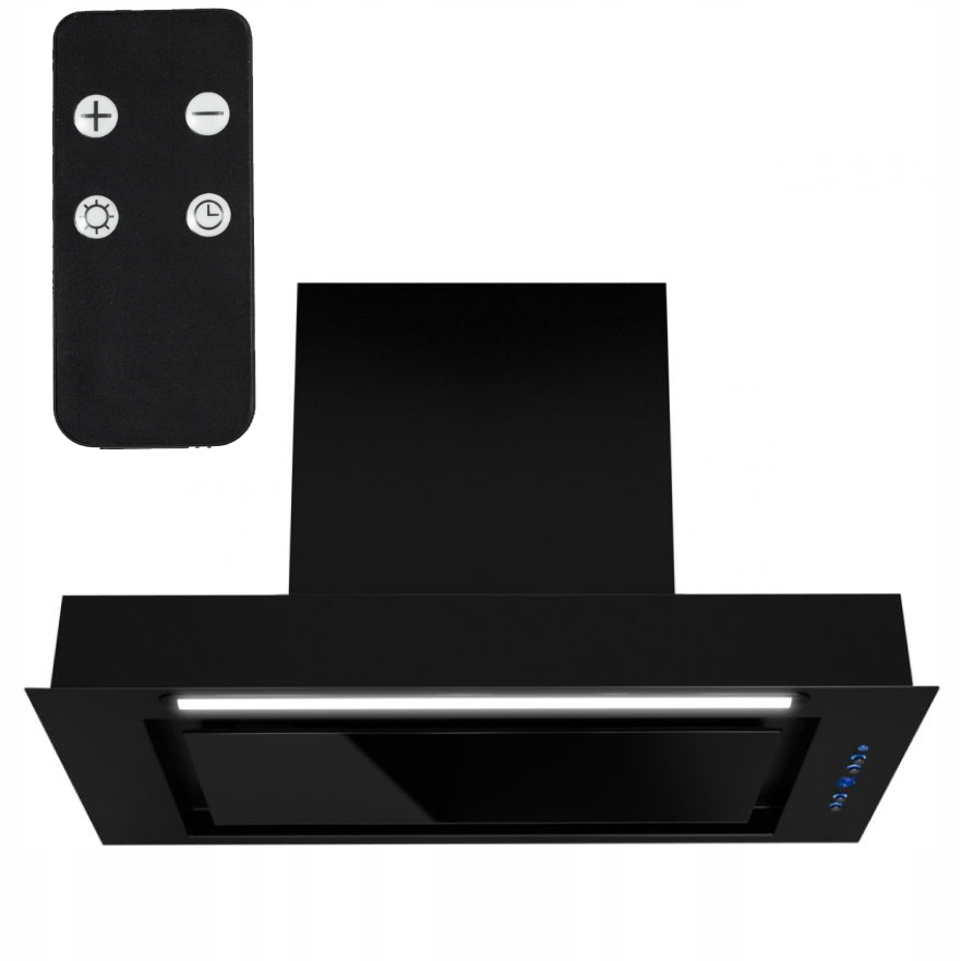 

Okap kuchenny do zabudowy Micra Black Matt 60 cm