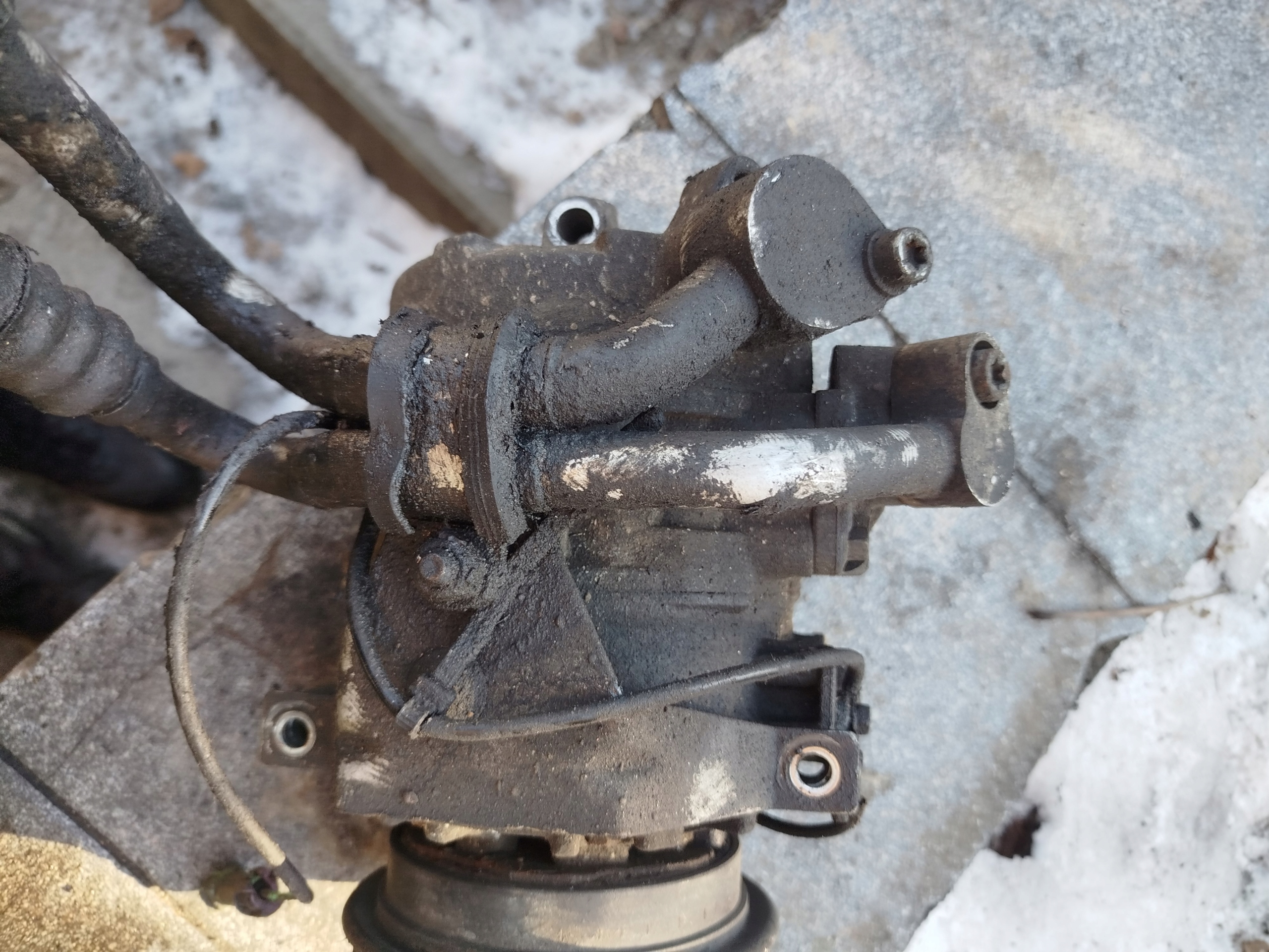 Компрессор кондиционера 8D0260808 Audi A4 B5 1.9tdi