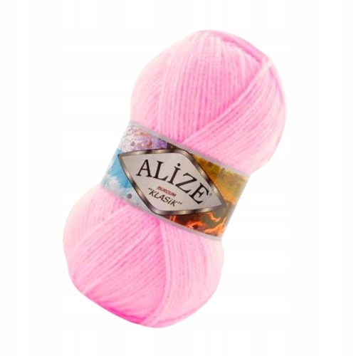 Alize Burcum Klasik 185 różowy