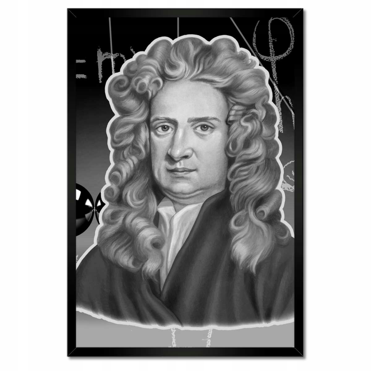 Plakáty v rámu 40x60 Isaac Newton